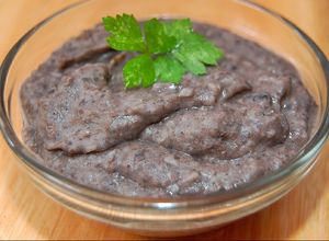 Una foto de Porotos/frijoles negros para tacos