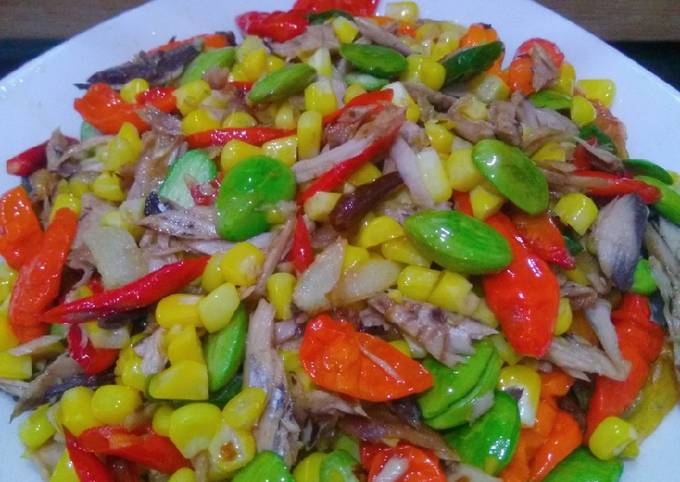 Yuk intip, Resep bikin Pindang tongkol masak petai jagung yang gurih