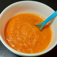 Carrot Puree for 7+ Months Babies A picture of Carrot Puree for 7+ Months Babies.