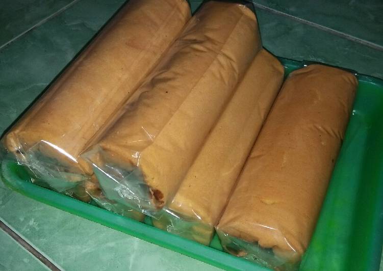 Bolu gulung ekonomis lembut cocok untuk jualan