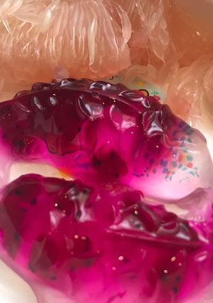 Foto resep Konnyaku buah naga