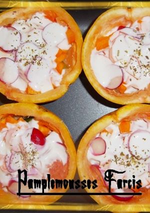 Une photo de Pamplemousses Farcis