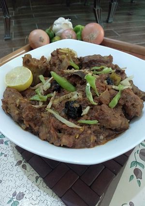 A picture of Mutton Stew.