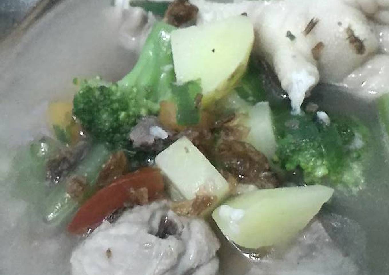 Sop ayam sederhana
