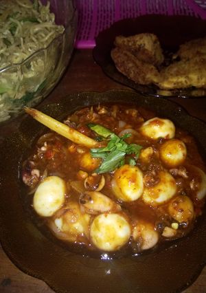 Foto resep Cumi puyuh saos padang