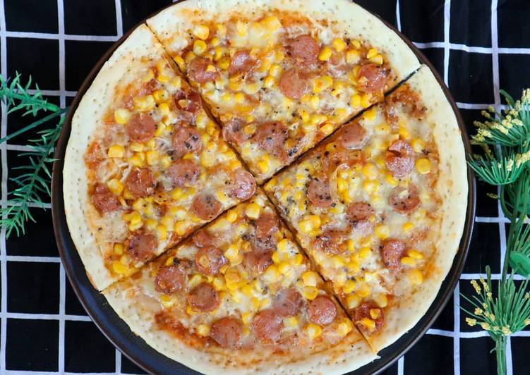 Resep 008.Pizza Teflon, Enak Banget