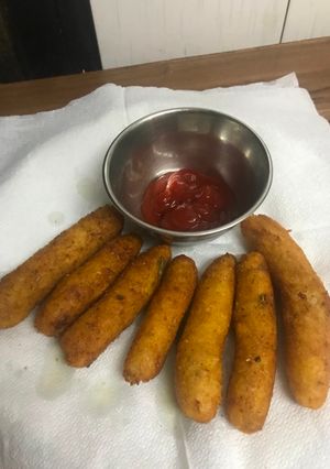 A picture of Potato suji finger.