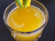 A picture of raw mango pulp