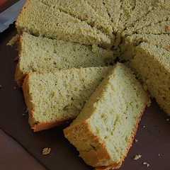 Simple Moist Matcha Cake রেসিপির প্রধান ছবি