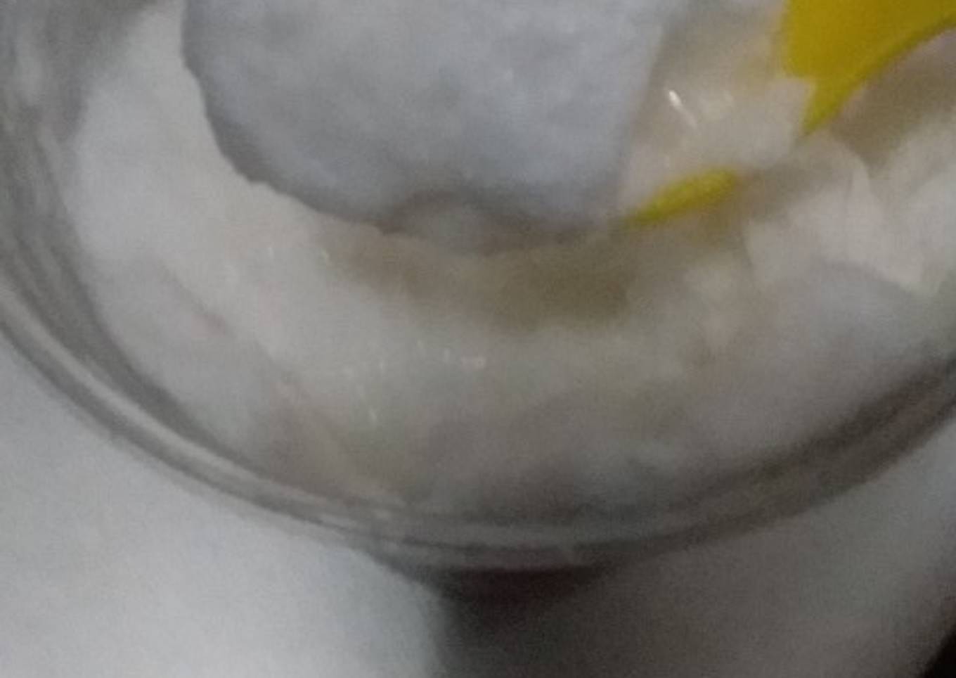 Coconut ice cream