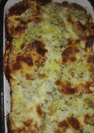 Una foto de Torta de coliflor al horno de Vale Patagonia