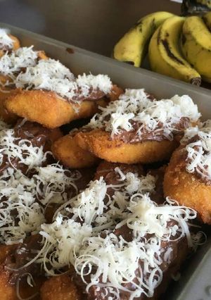 Foto resep Pisang Goreng Topping