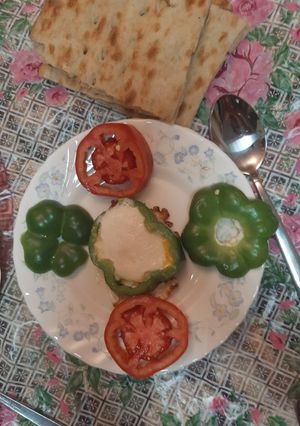 عکسی از دستور نیمروی فانتزی 😍🍳