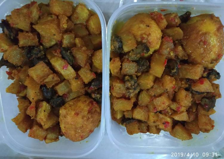 Resep Sambal goreng kentang + hati ayam mami Dava #Edisidinaslapangan yang Bikin Ngiler