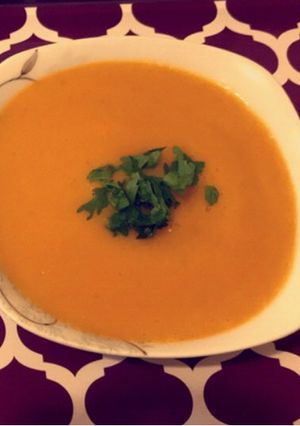 صورة لوصفة شوربة العدس اسهل من كدا مفيش 🍵