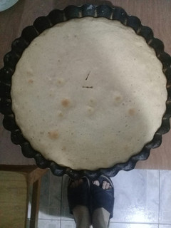 Una foto de Bizcochuelo de vainilla con porotos (apto vegano)