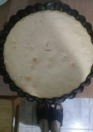 Una foto de Bizcochuelo de vainilla con porotos (apto vegano)