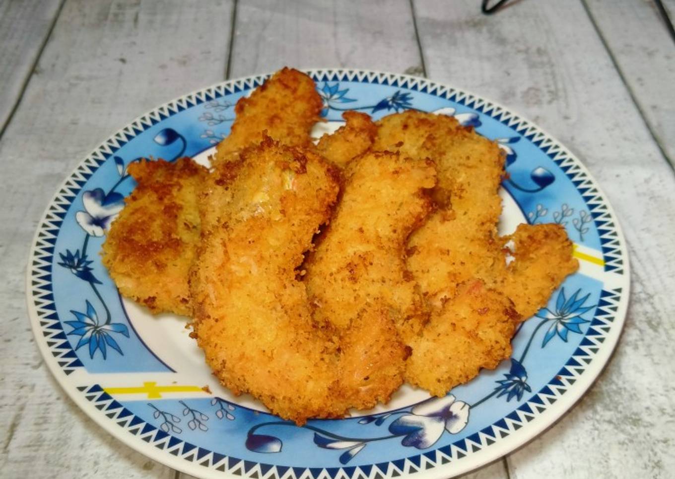 Udang dalam tempurung kelapa