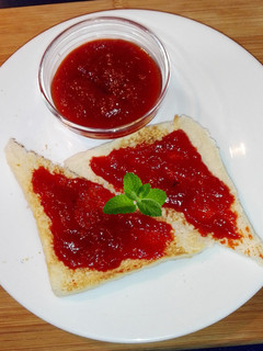 Una foto de Mermelada de pimientos de piquillo