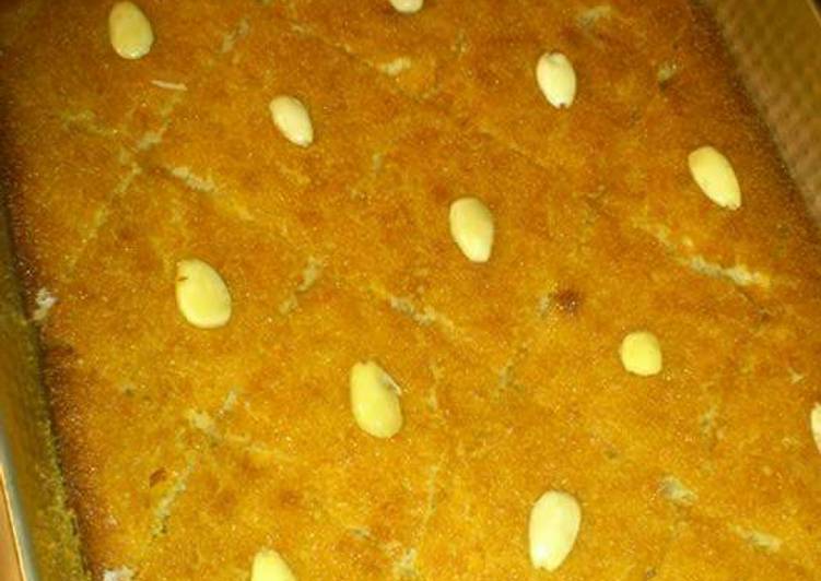 Harisa - semolina cake هريسة