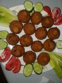 صورة لوصفة الكبة المقلية بطريقتي