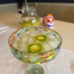 A picture of Neil's Pitcher-Perfect Fiesta Spicy Margaritas.