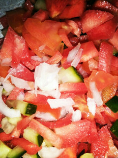 A picture of Kachomar Salad.