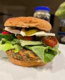 🍔HAMBURGUESAS DE FRIJOL😋🥗