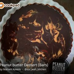 A picture of Peanut butter Dessert (Bars).