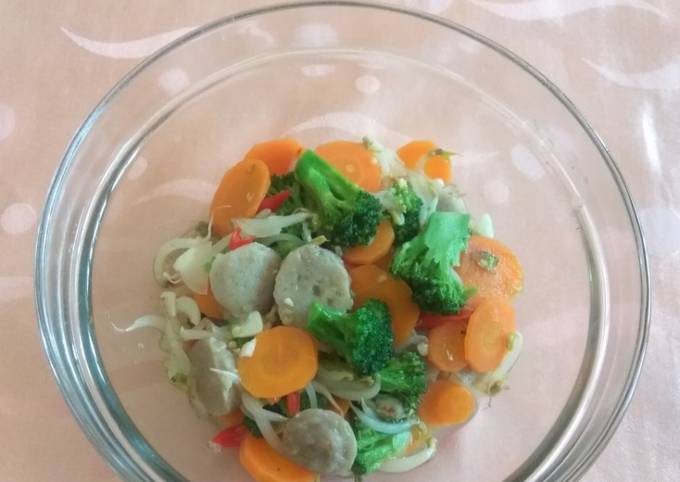 Resep Tumis Sayur Campur Bakso Oleh Marisa Febbi Aryanni Nababan Cookpad