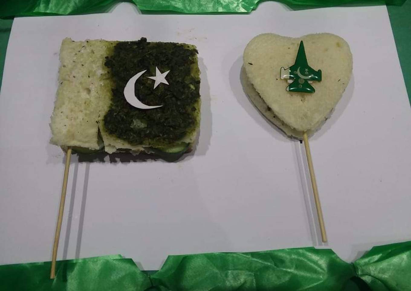 Flag sandwich