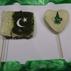 A picture of Flag sandwich.