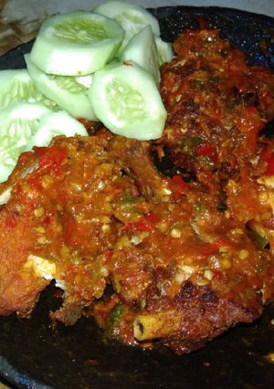 Foto resep Ayam penyet