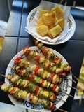 Brochete de pollo🍡