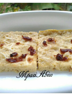 Foto resep MPASI 7M+ Steamed Apple Oat Cake