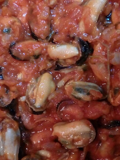 Una foto de Mejillones en salsa vieira