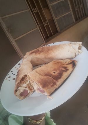 A picture of Turkey Shawarma.