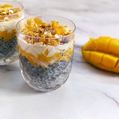 A picture of Mango parfait.