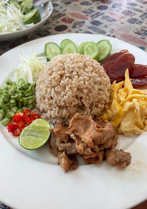 รูปของ ข้าวคลุกกะปิ