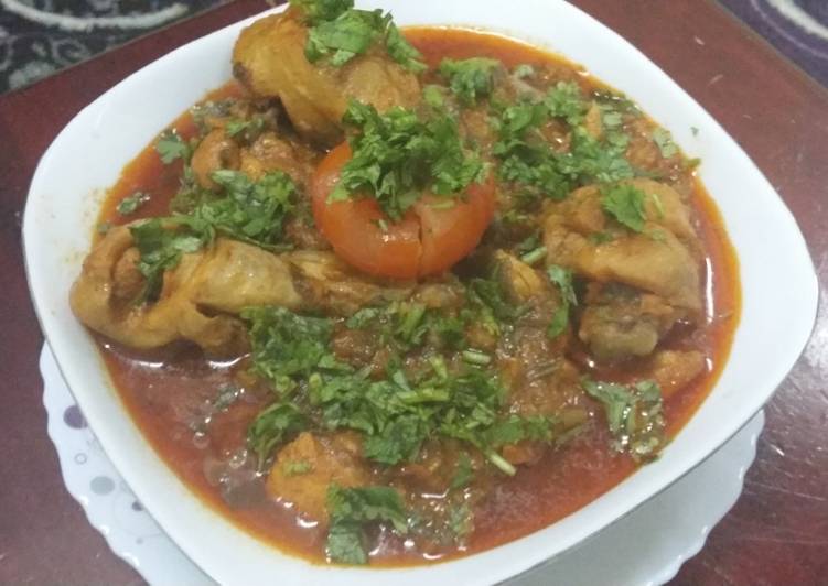 Recipe: Appetizing Dhaba Chicken Kadahi