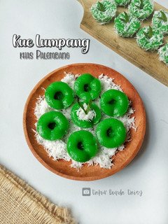 Foto resep Kue Lumpang Pandan Khas Palembang