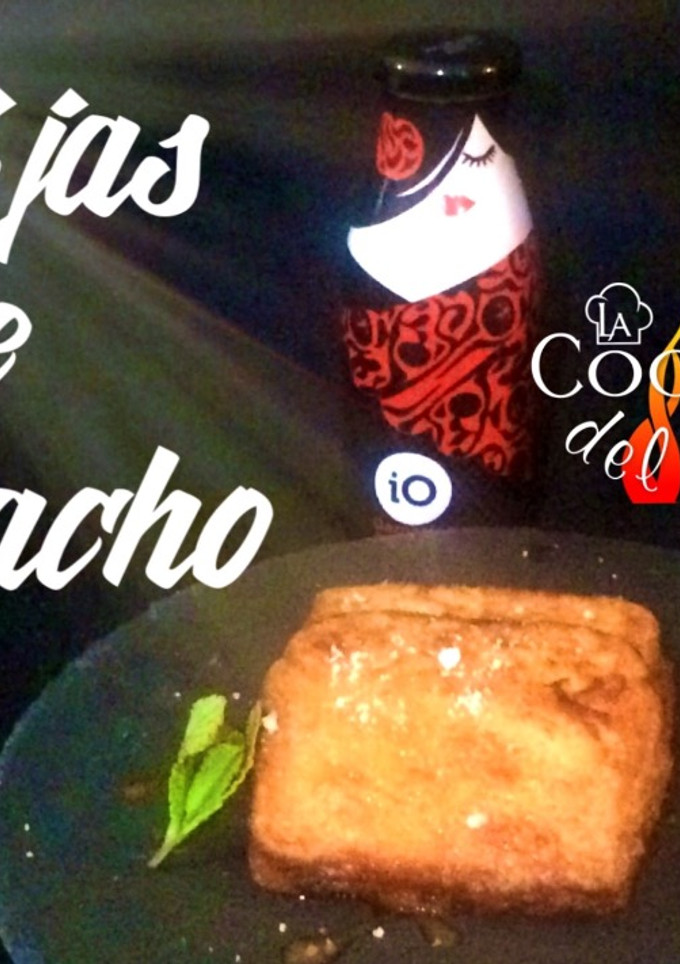 Una foto de Torrija salada de Gazpacho para Semana Santa
