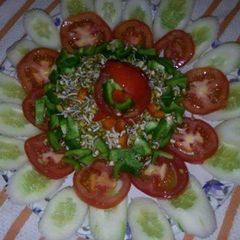 A picture of Sprouted Mung salad.