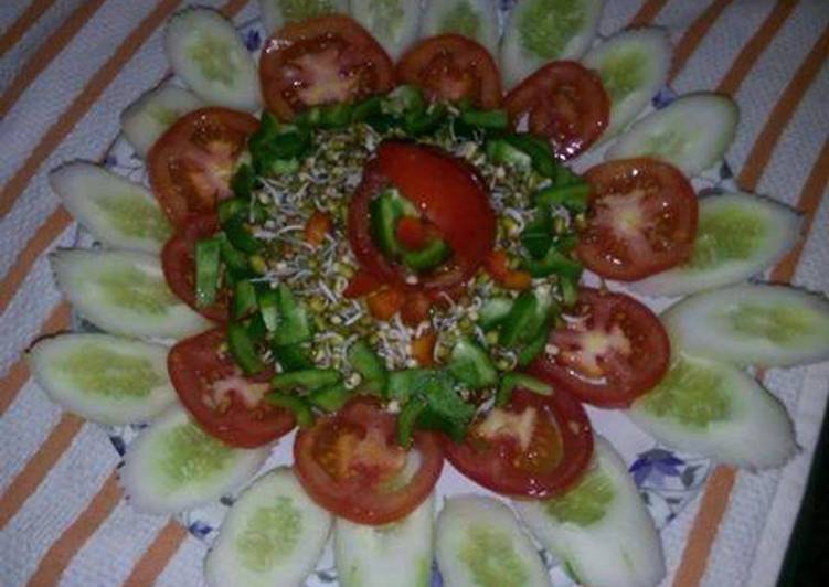 Sprouted Mung salad