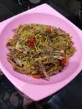 Tumis Kembang pepaya teri