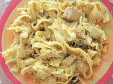 تاقليتال بدجاج والكريمة🍝