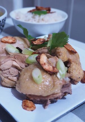 Foto resep Nasi Hainan & Ayam Hainan