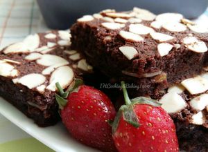 Foto resep Brownies Pisang Almond (Tanpa DCC)