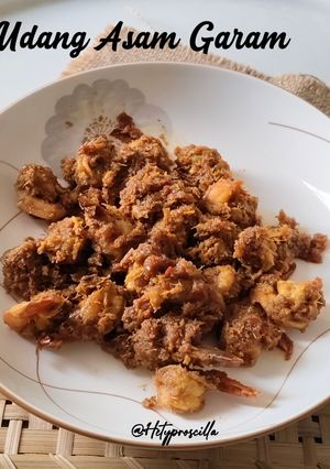 Foto resep Udang Garam Asam