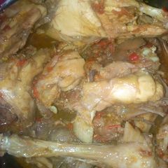 A picture of Chicken pepper soup.